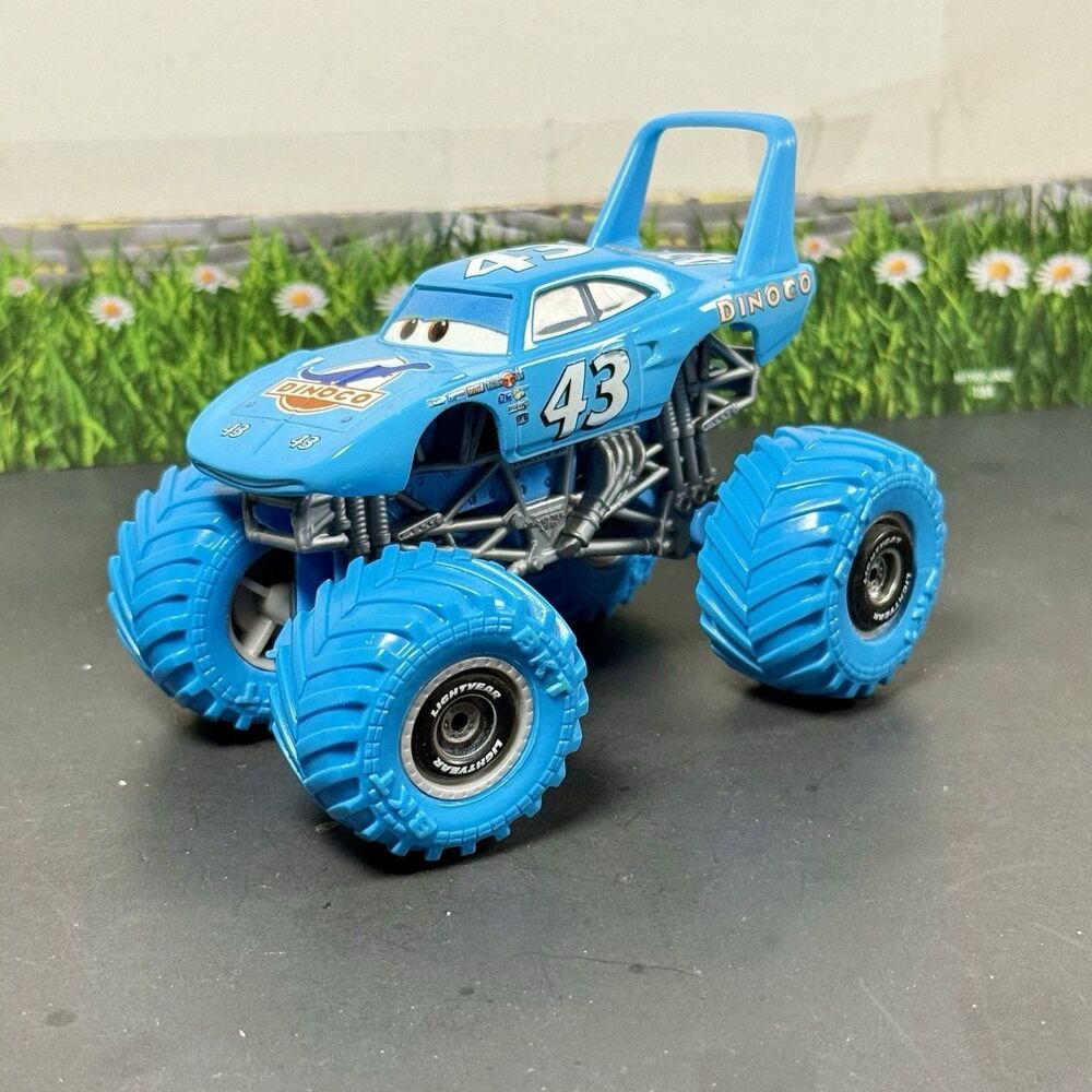 Disney Pixar Cars Custom Monster Truck #43 The King Strip Weathers 1:64 Scale